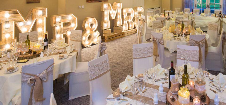 Wedding gallery room layout