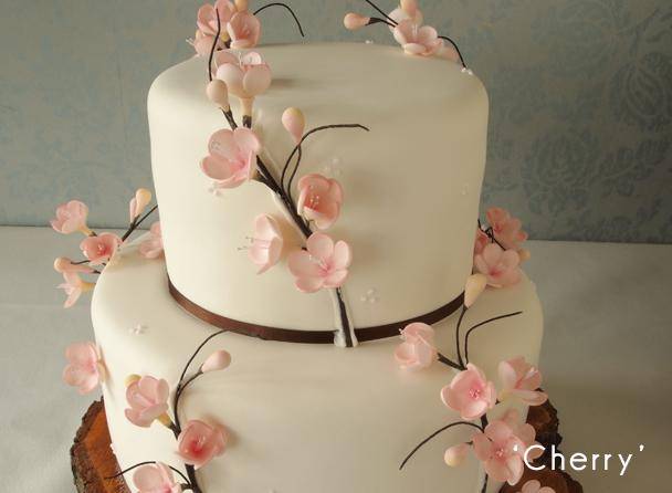 Cherry Wedding Cake