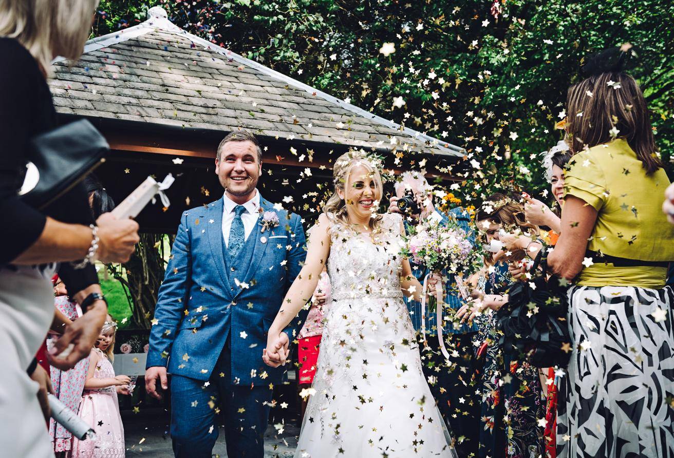 Briery Wood wedding gallery Gazebo Confetti