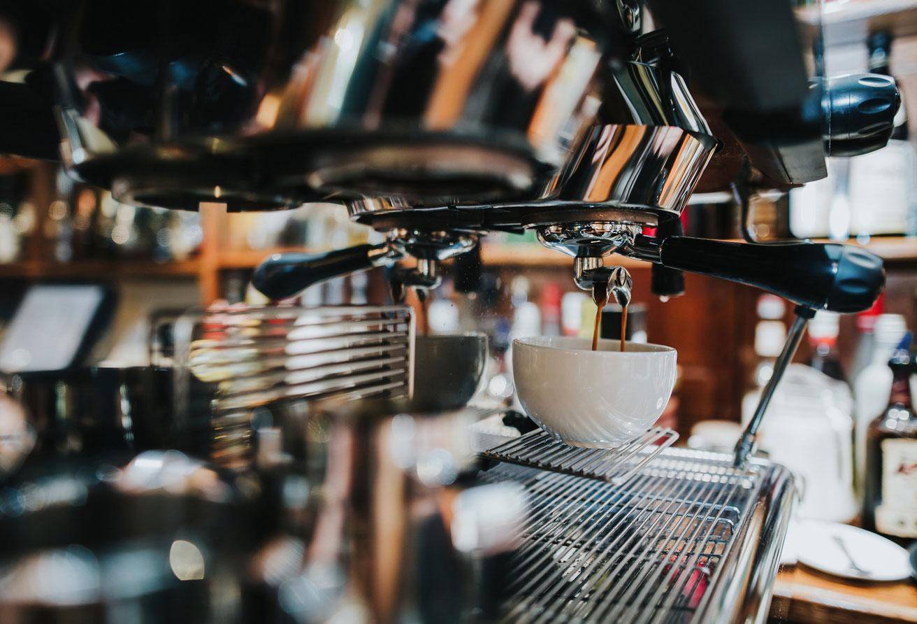 Briery Wood Coffee Machine