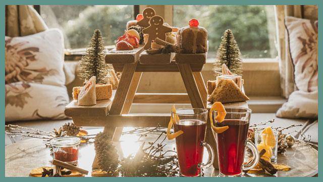 Festive Afternoon Tea with Mulled Wine