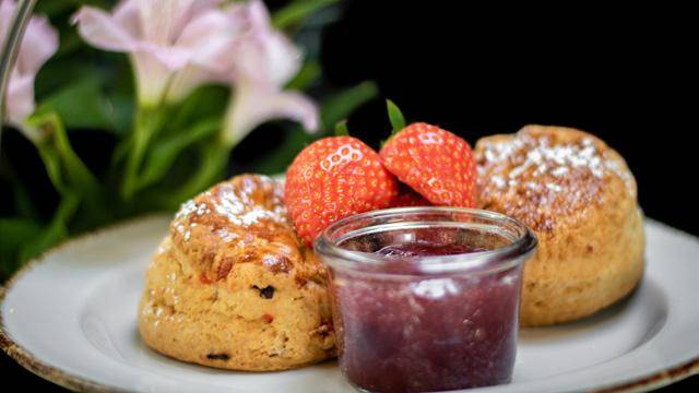 Cragwood Scones and Strawberry Jam