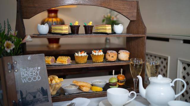 briery wood spring afternoon tea