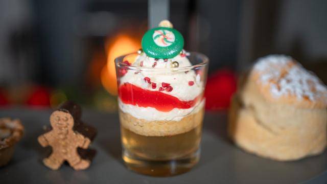 Cragwood Festive Afternoon Tea close up