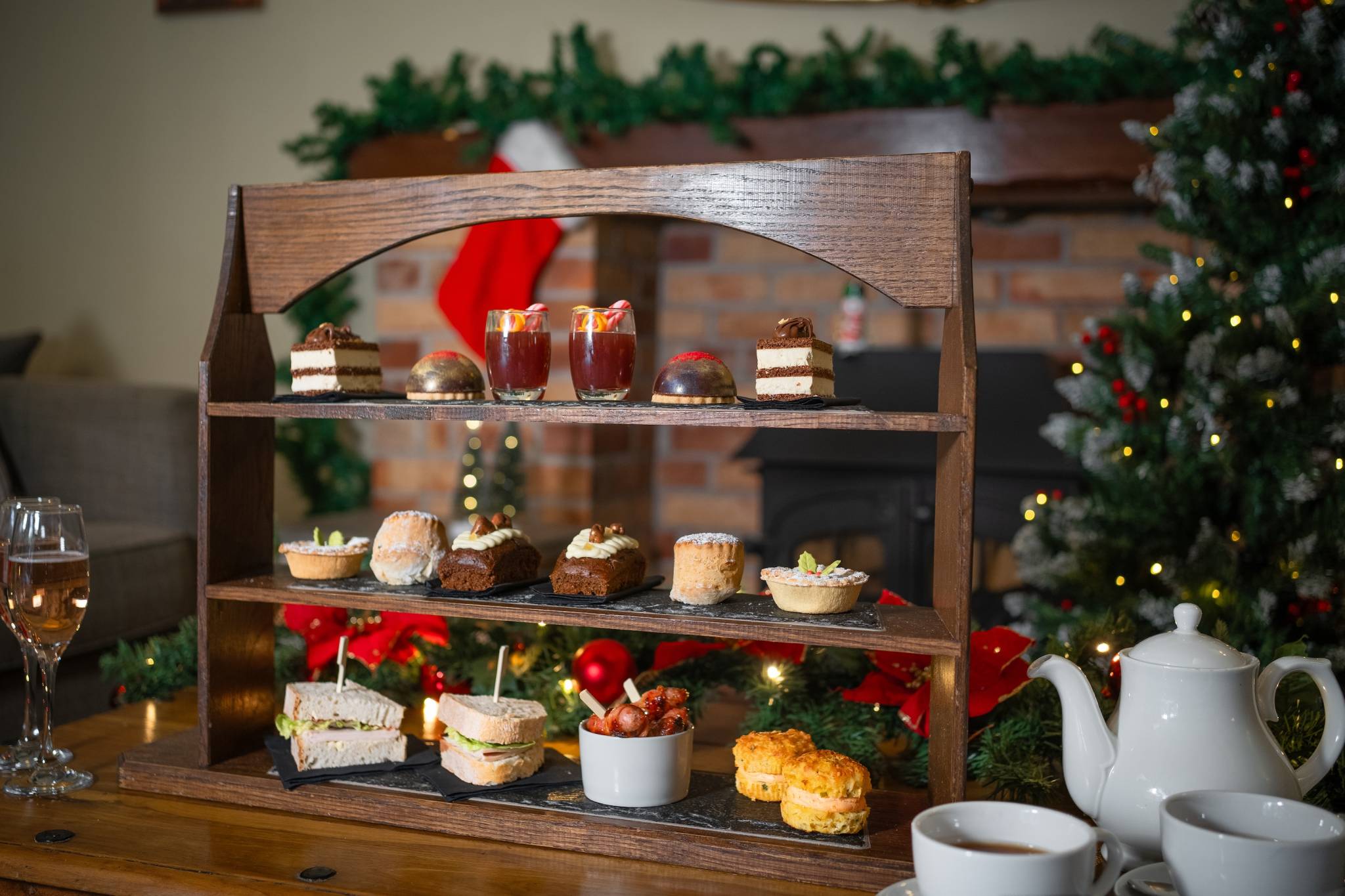 Briery Wood's Festive Afternoon Tea