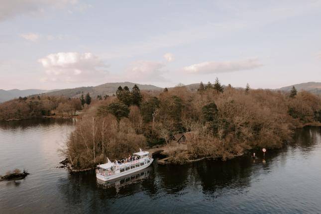 View of Lake Windermere from Cragwood Hotel
