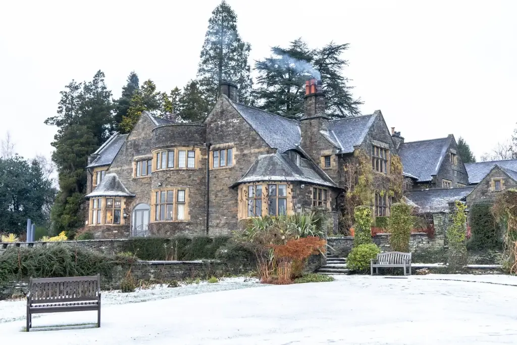 Cragwood in the snow